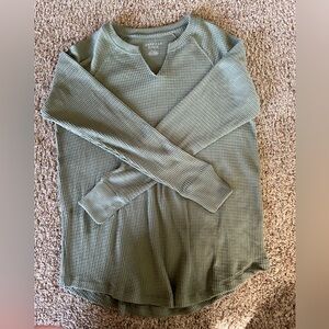 American Eagle Henley Long Sleeve